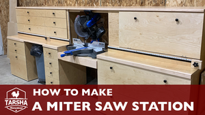 How to Make a Miter Saw Station