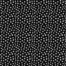 Advice From a Sunflower Black Irregular Dots Dots - 1/2 Yard Increments, Cut Continuously - by Timeless Treasures