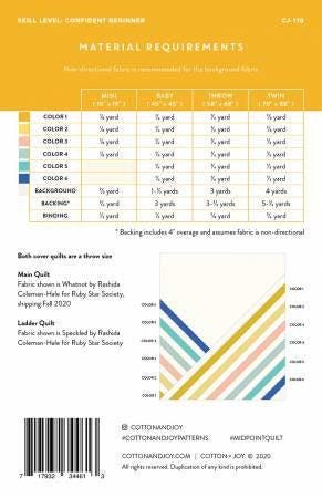 Midpoint Pattern by Cotton and Joy