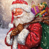 More Christmas Wishes Santa's Bag Panel by Riley Blake Designs