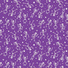 Glow-O-Ween Glow in the Dark Purple Glowing Skeletons - 1/2 Yard Increments, Cut Continuously - by Kanvas Collection for Bernatex Fabrics