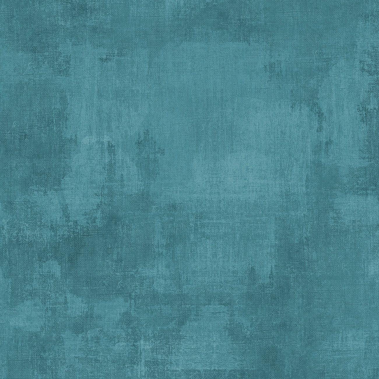 Teal Dry Brush Essentials Basics - 1/2 Yard Increments, Cut Continuously - by Wilmington Prints