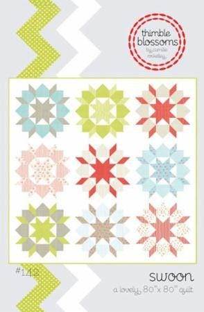 Swoon Quilt Pattern by Camille Roskelley of Thimble Blossoms
