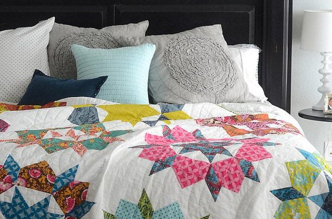 Swoon Quilt Pattern by Camille Roskelley of Thimble Blossoms