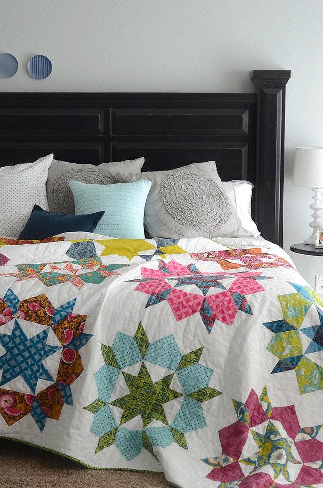 Swoon Quilt Pattern by Camille Roskelley of Thimble Blossoms