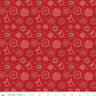 Stars and Stripes Forever Fireworks in Red - 1/2 Yard Increments, Cut Continuously - by Lori Whitlock for Riley Blake Designs