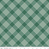 Merry Little Christmas Plaid in Green - 1/2 Yard Increments, Cut Continuously - by My Mind's Eye for Riley Blake