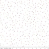 Red and Green Pin Dot Christmas on White - 1/2 Yard Increments, Cut Continuously - by Riley Blake Designs