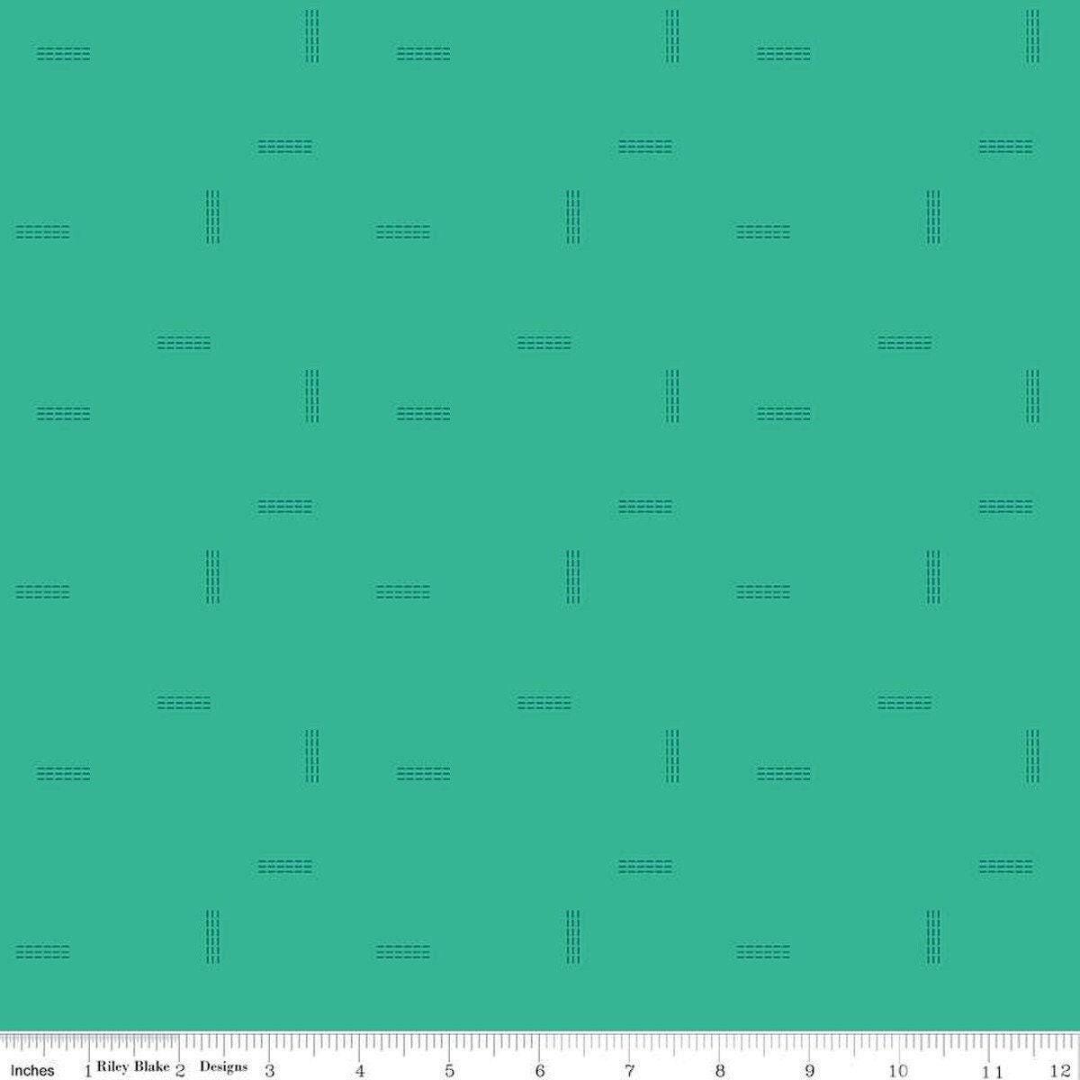 Make Stitched Up in Alpine - 1/2 Yard Increments, Cut Continuously - by Kristy Lea of Quiet Play for Riley Blake Designs