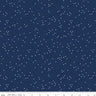 Navy Blossom - 1/2 Yard Increments, Cut Continuously - by Christopher Thompson for Riley Blake Designs
