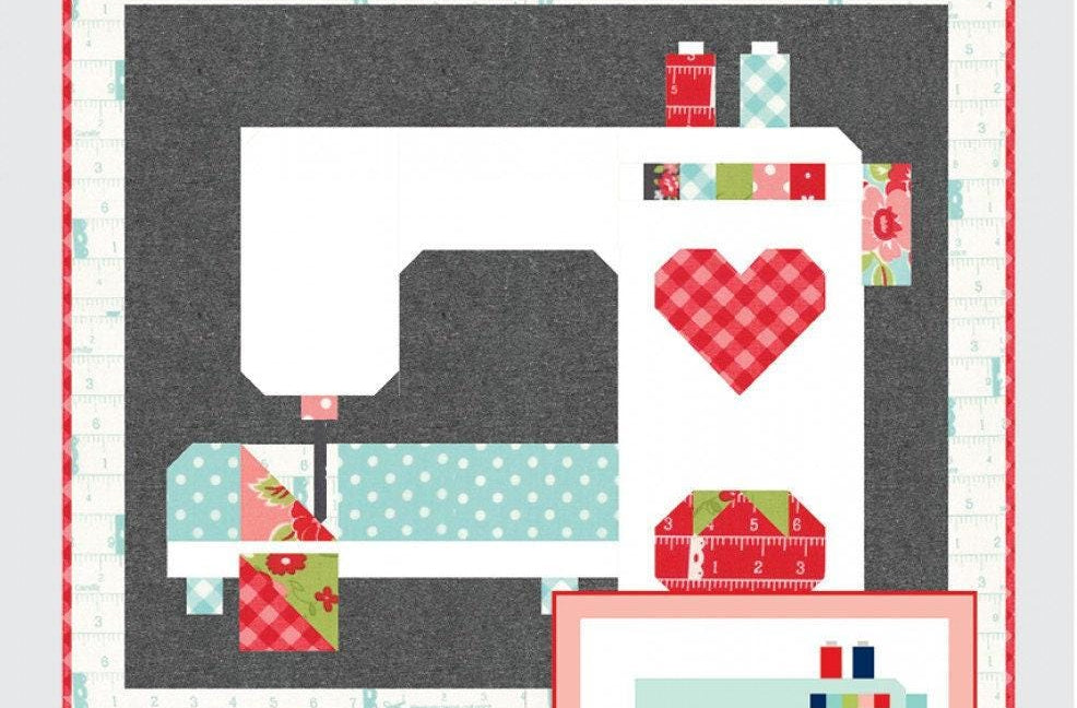 Stitched with Love Pattern by Camille Roskelley of Thimble Blossoms