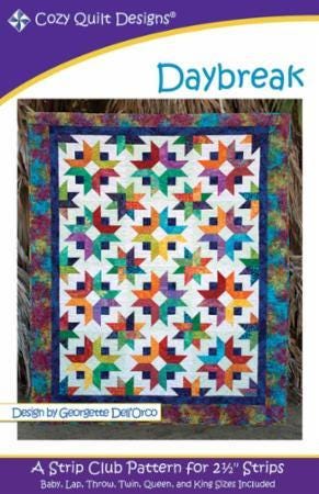 Daybreak Quilt Pattern by Cozy Quilt Designs