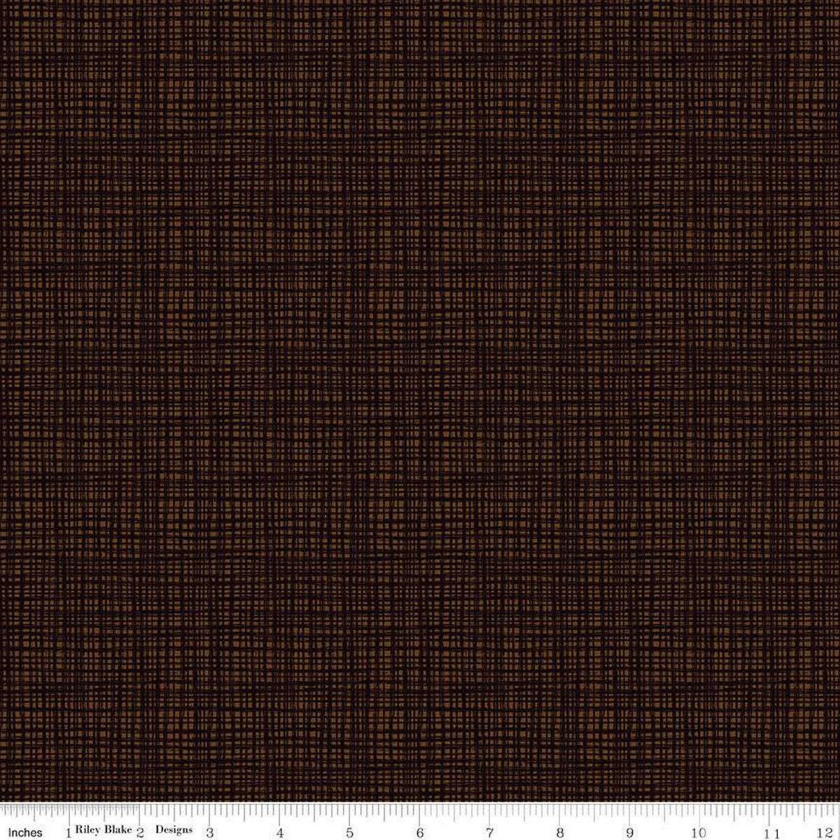 Mocha Texture - 1/2 Yard Increments, Cut Continuously - by Sandy Gervais for Riley Blake Designs