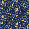 Bee Kind Tossed Small Floral in Navy - 1/2 Yard Increments, Cut Continuously - by Timeless Treasures