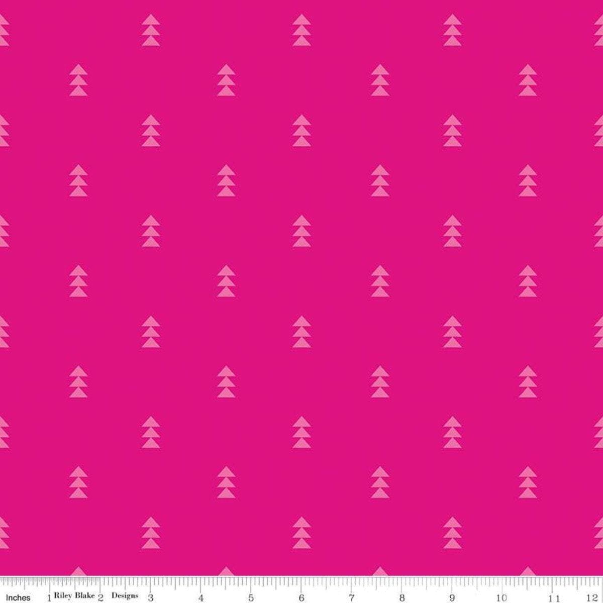 Clearance- Create Fly Right Pink - 1/2 Yard Increments, Cut Continuously - by Quiet Play for Riley Blake Designs