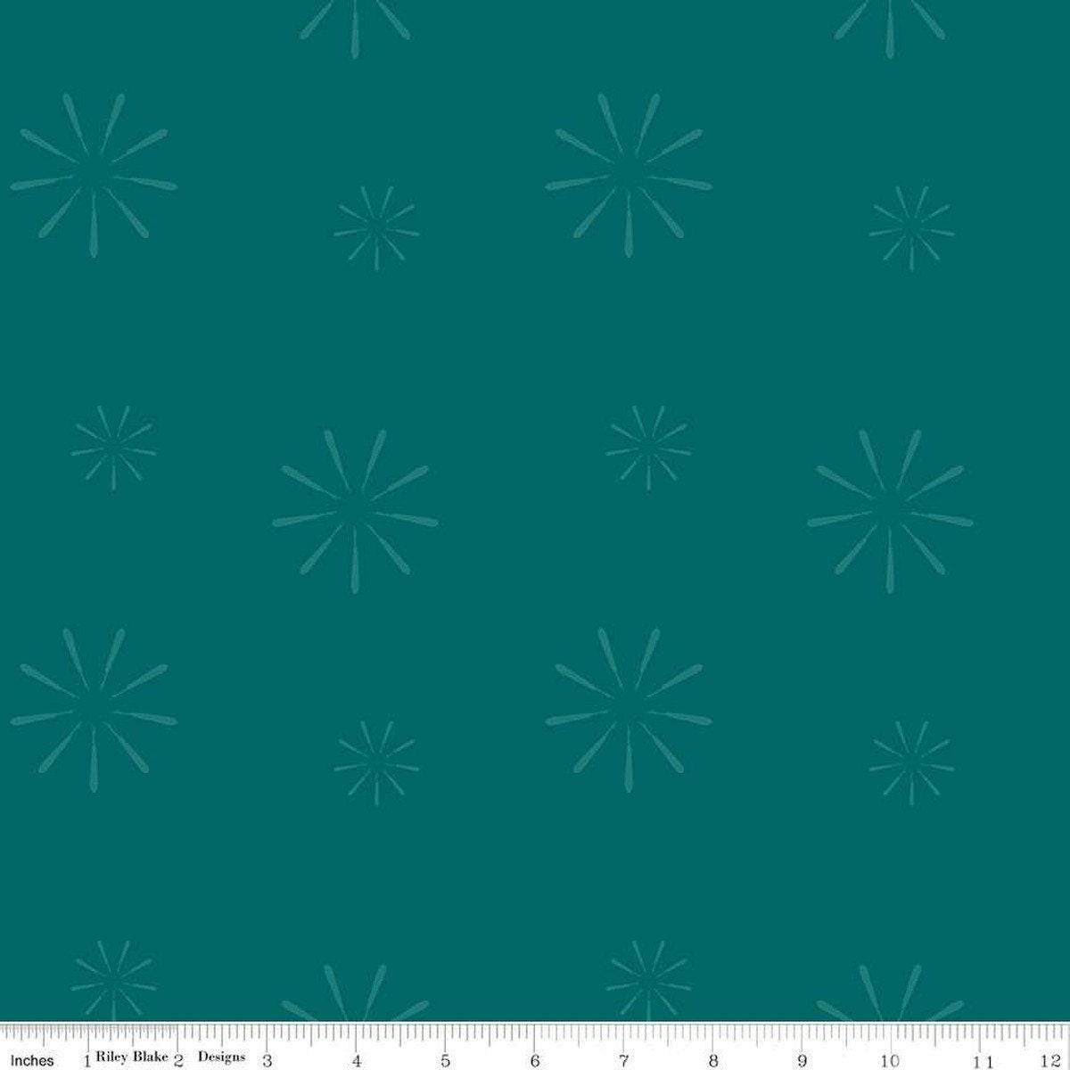 Make Seam Ripper in Jade - 1/2 Yard Increments, Cut Continuously - by Kristy Lea of Quiet Play for Riley Blake Designs