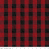 All About Plaids Buffalo Check in Red - 1/2 Yard Increments, Cut Continuously - by Riley Blake Designs