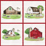 Clearance: Spring Barn Quilts Pillow Panel by Tara Reed for Riley Blake Designs