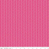 Clearance- Fleur Bias Lines in Dark Pink - 1/2 Yard Increments, Cut Continuously - by Sedef Imer for Riley Blake Designs
