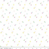 Creamy White Bunnies Seasonal Basics - 1/2 Yard Increments, Cut Continuously - by Christopher Thompson for Riley Blake Designs