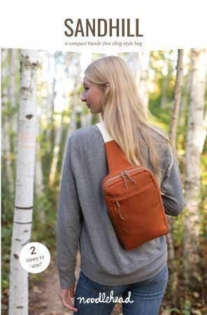 Sandhill Sling Style Bag Pattern by Noodlehead