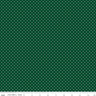 Swiss Dot Christmas Green - 1/2 Yard Increments, Cut Continuously - by Riley Blake Designs