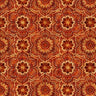 Queen Bee Flower Medallion in Spice - 1/2 Yard Increments, Cut Continuously - by Morris Creative Group for QT Fabrics