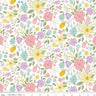 Bunny Trail Main in White - 1/2 Yard Increments, Cut Continuously - by Dani Mogstad for Riley Blake Designs