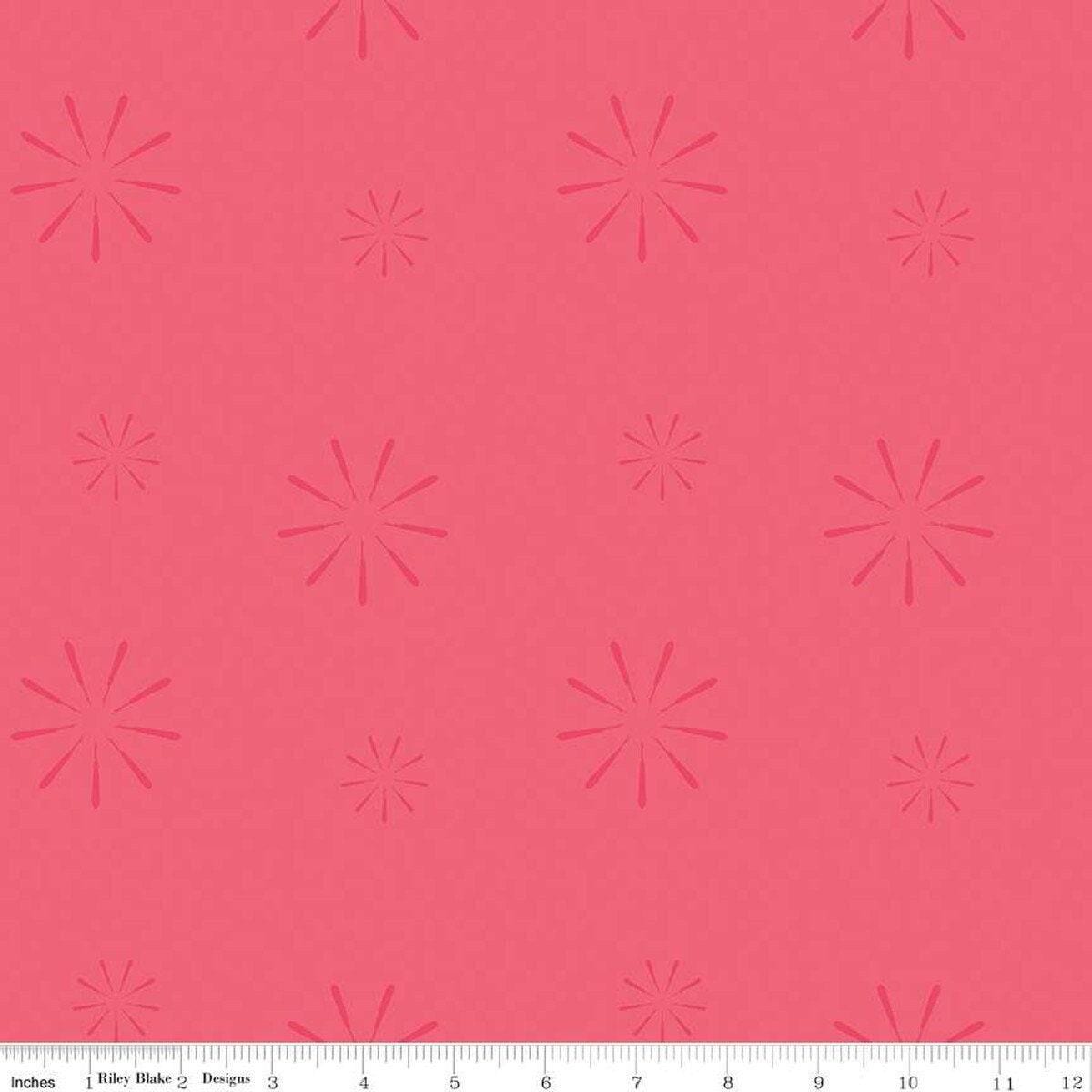 Make Seam Ripper in Tea Rose - 1/2 Yard Increments, Cut Continuously - by Kristy Lea of Quiet Play for Riley Blake Designs