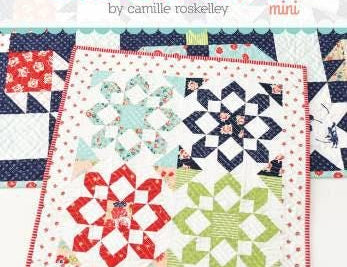 Fireworks Mini Quilt Pattern by Camille Roskelley of Thimble Blossoms