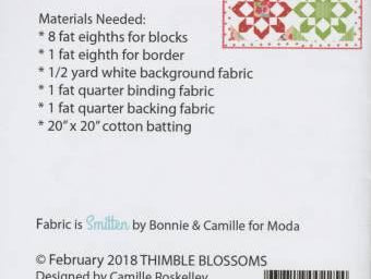 Fireworks Mini Quilt Pattern by Camille Roskelley of Thimble Blossoms