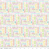 Pretty Kitty Talk in White - 1/2 Yard Increments, Cut Continuously - by Doodlebug Design for Riley Blake Designs