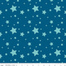 Clearance- Starlight in Dark Blue - 1/2 Yard Increments, Cut Continuously - by Quiet Play for Riley Blake Designs