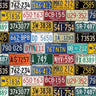 Route 66 License Plates - 1/2 Yard Increments, Cut Continuously - by Timeless Treasures