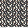 Hey Bootiful Sheet Ghost in Charcoal Glow in the Dark - 1/2 Yard Increments, Cut Continuously - by My Mind's Eye for Riley Blake Designs