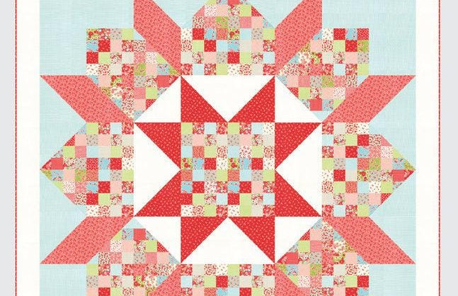 Patchwork Swoon Quilt Pattern by Camille Roskelley of Thimble Blossoms