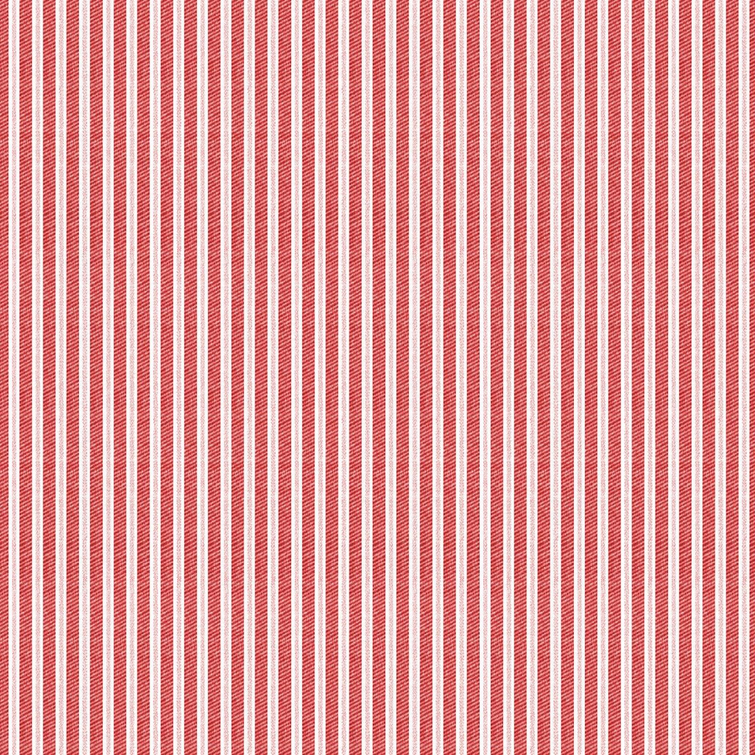 Farm House Country Stripe Fabric - 1/2 Yard Increments, Cut Continuously - by Daniel Murray Collection for Springs Creative