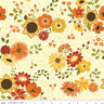 Fall's in Town Main in Cream - 1/2 Yard Increments, Cut Continuously - by Sandy Gervais for Riley Blake Designs
