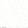 Honey Pin Dot on White - 1/2 Yard Increments, Cut Continuously - by Riley Blake Designs