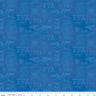 FFA Forever Blue Refreshed Tonal Logos in Blue - 1/2 Yard Increments, Cut Continuously - by Riley Blake Designs