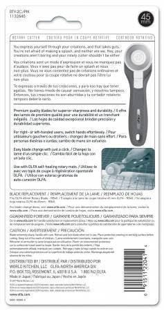 Aqua Splash 45mm Rotary Cutter by Olfa