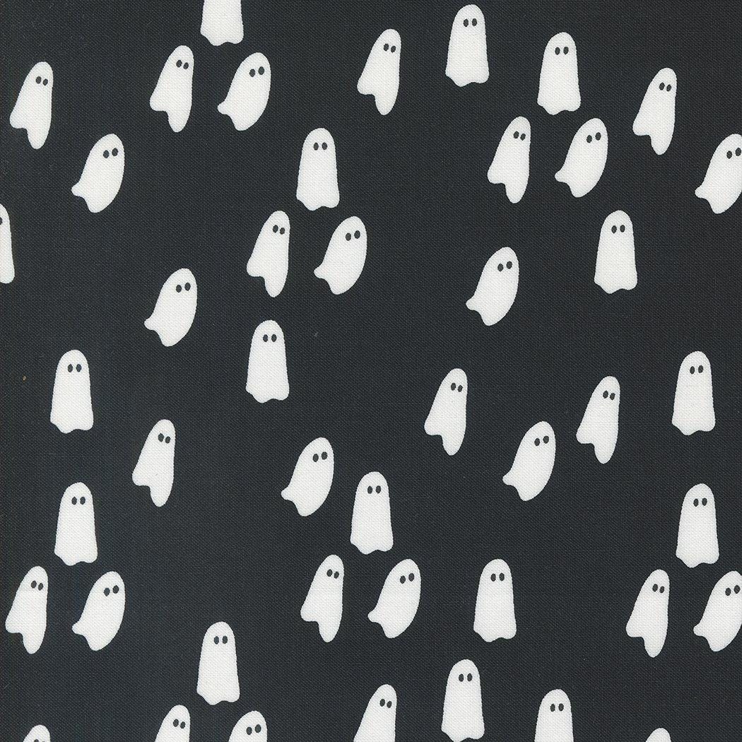 Noir Ghost in Midnight - 1/2 Yard Increments, Cut Continuously - by Alli K Design for Moda Fabrics