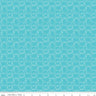 Farm Girl Vintage Companion Prints Canning Jars in Peacock - 1/2 Yard Increments, Cut Continuously - by Lori Holt for Riley Blake Designs