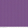 Clearance- Fleur Bias Lines in Dark Purple - 1/2 Yard Increments, Cut Continuously - by Sedef Imer for Riley Blake Designs