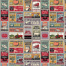 Farmall Farm to Table Vintage Posters Fabric - 1/2 Yard Increments, Cut Continuously - by Sykel Enterprises