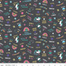 Unicorn Kingdom Be You in Charcoal - 1/2 Yard Increments, Cut Continuously - by Shawn Wallace for Riley Blake Designs