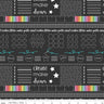 Make Main in Black - 1/2 Yard Increments, Cut Continuously - by Kristy Lea of Quiet Play for Riley Blake Designs