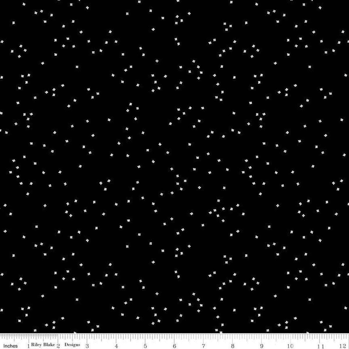 Black Blossom - 1/2 Yard Increments, Cut Continuously - by Christopher Thompson for Riley Blake Designs
