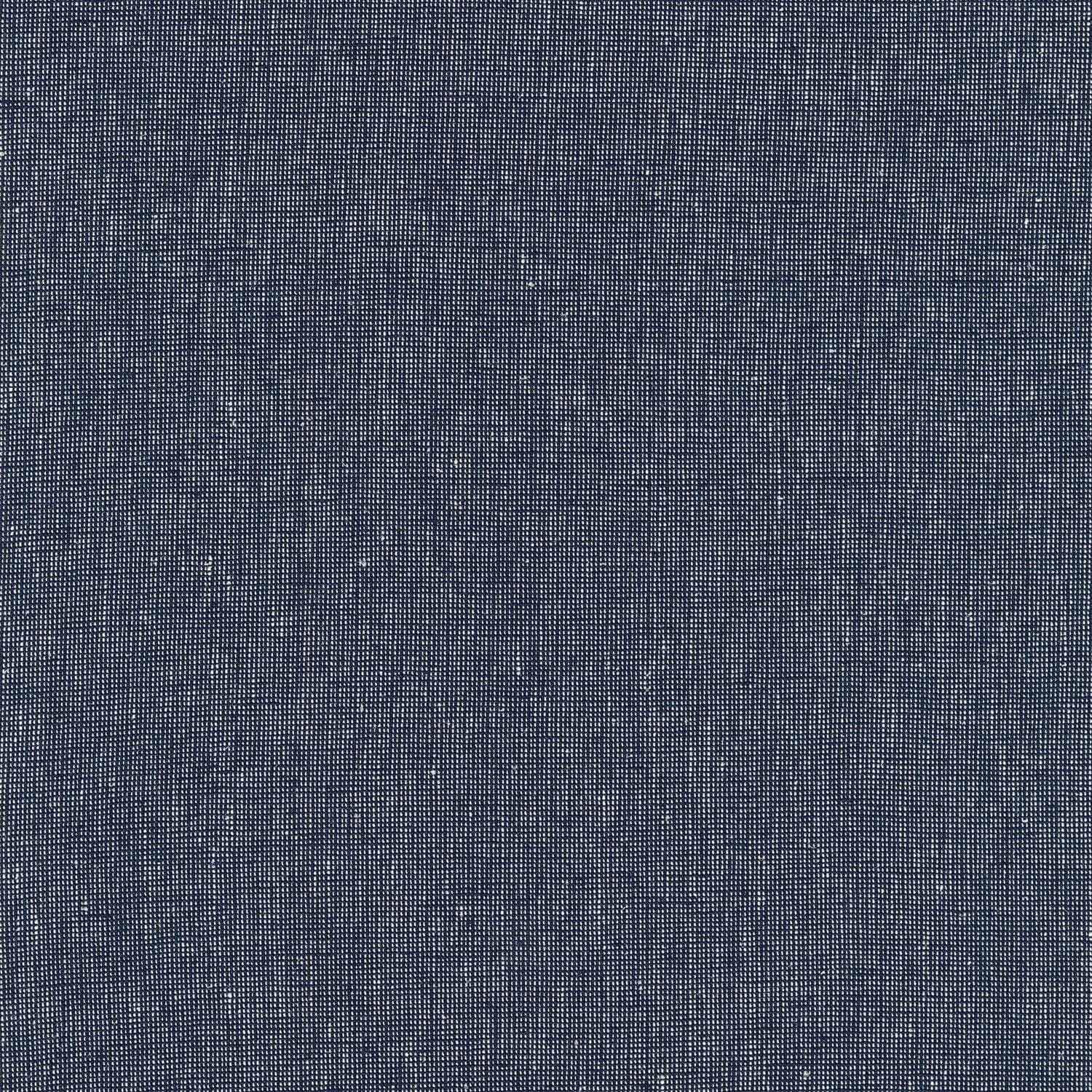 Navy Essex Yarn Dyed Homespun - 1/2 Yard Increments, Cut Continuously - by Robert Kaufman