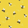 Buzz Swirl in Yellow - 1/2 Yard Increments, Cut Continuously - by Michael Miller